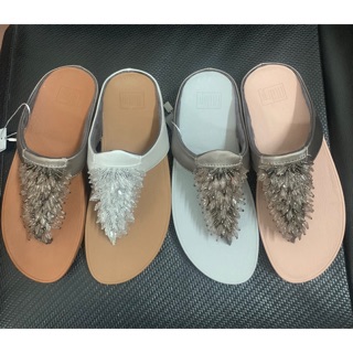Dép fitflop tua rua đá 4 màu