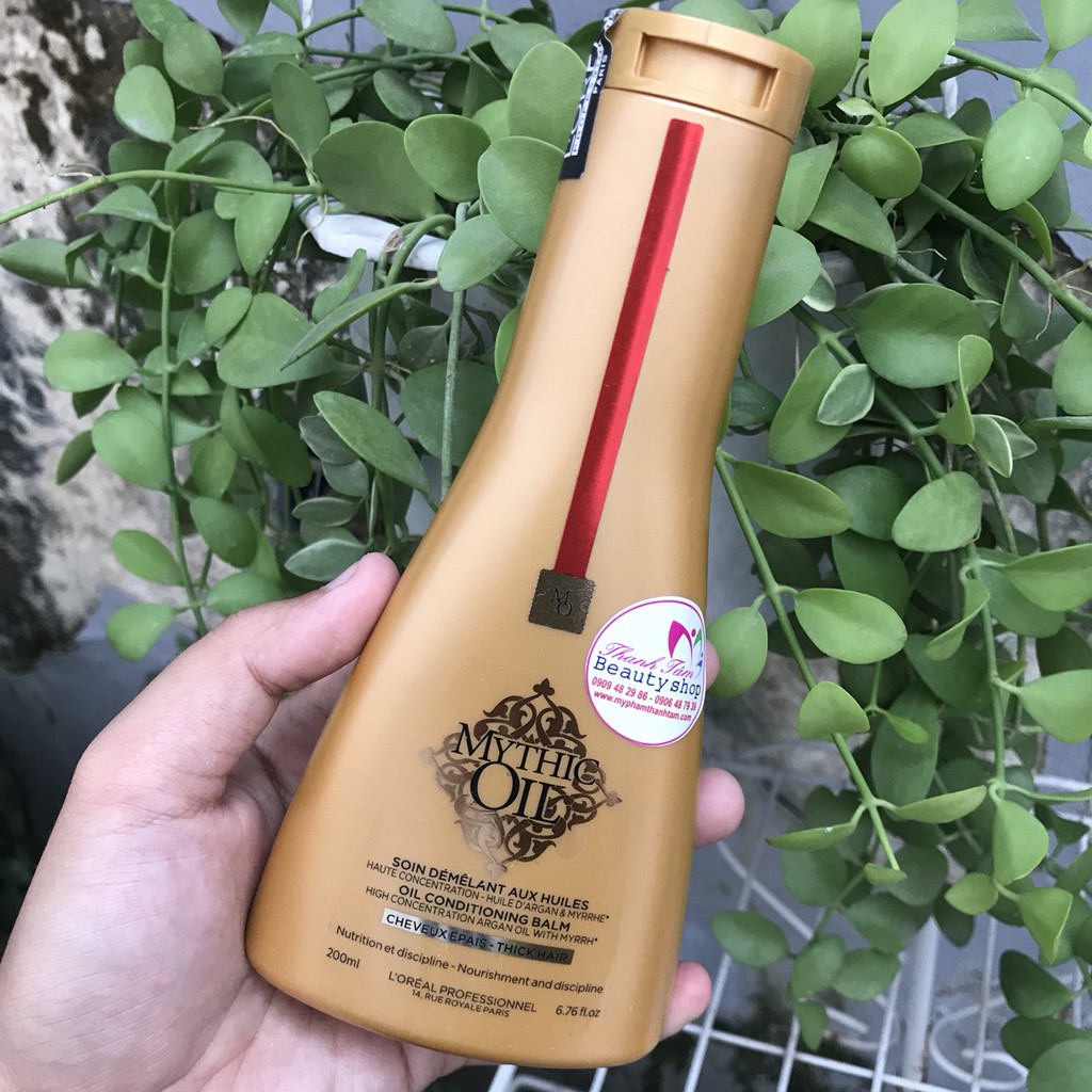 🇫🇷L'oreal🇫🇷 Dầu xả nuôi dưỡng tóc Loreal Mythic Oil Conditioner 200ml