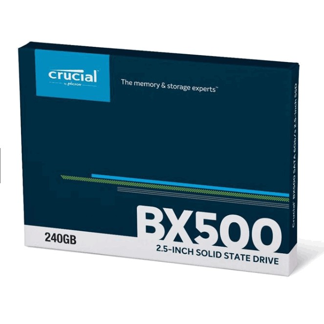 Ổ cứng SSD Crucial BX500 3D NAND SATA III 2.5 inch 240GB CT240BX500SSD1