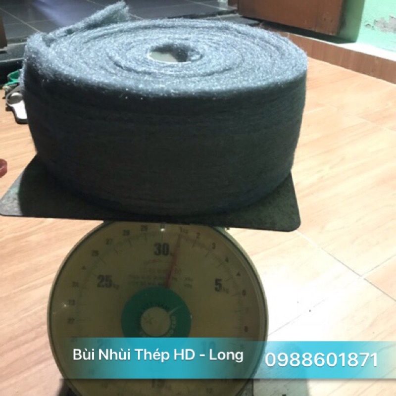 Bùi nhùi thép - cuộn 1kg - Hàng mịn - chính xác 1kg