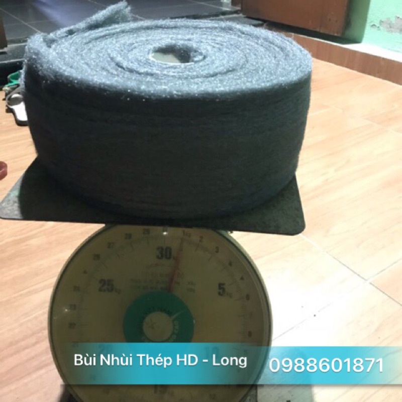 [ Trợ Giá ] 1KG Bùi Nhùi Thép cuộn 1kg _ Bui Nhui Thep ( SteelWool)- loại mềm mịn nhất