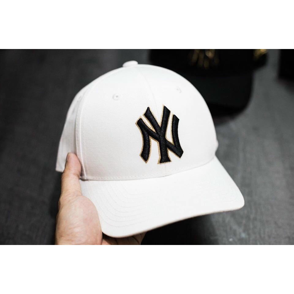 Nón kết, mũ lưỡi trai nam nữ NY MLB vải đẹp thời trang -ST01