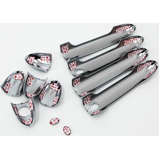 Ốp tay nắm, hõm cửa xe Kia Rio