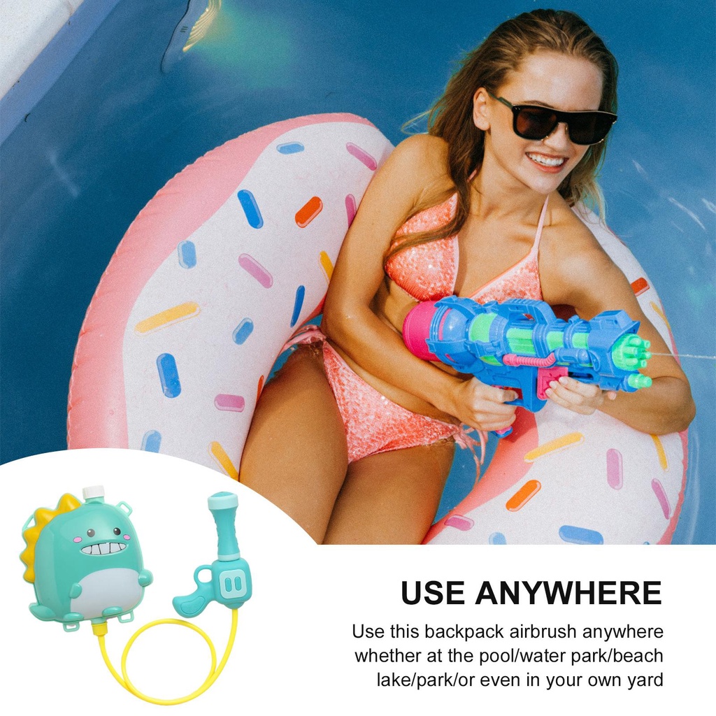 Đồ Chơi Súng Nước Có Ba Lô Và Dây Đeo Điều Chỉnh Được Thoải Mái