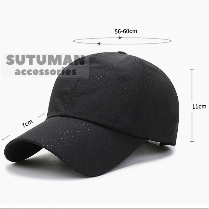 [GIAO HỎA TỐC] Nón lưỡi trai nhẹ mát thoáng khí chống nắng hiệu quả thương hiệu SUTUMANsilver