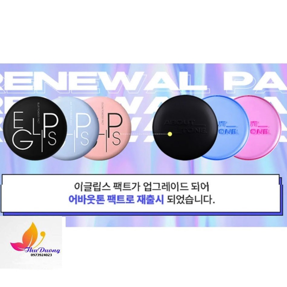 Phấn phủ About Tone Powder Pact chính hãng