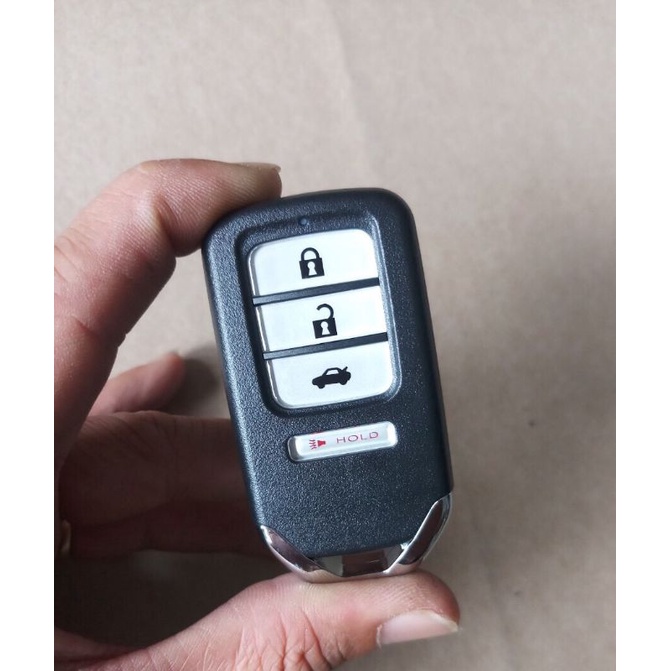 Vỏ chìa khoá HONDA ( 3 + 1 NÚT ) - Vỏ chìa khoá Smartkey ô tô Honda CRV , CITY