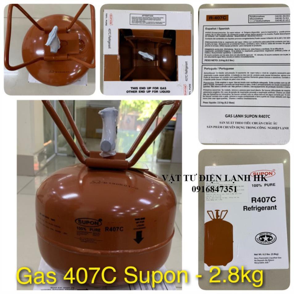 Môi chất lạnh gas lạnh R22 R32 R134 R404 R407 R410 R600 - ga 22 32 134 404 407 410 600 bình nhỏ
