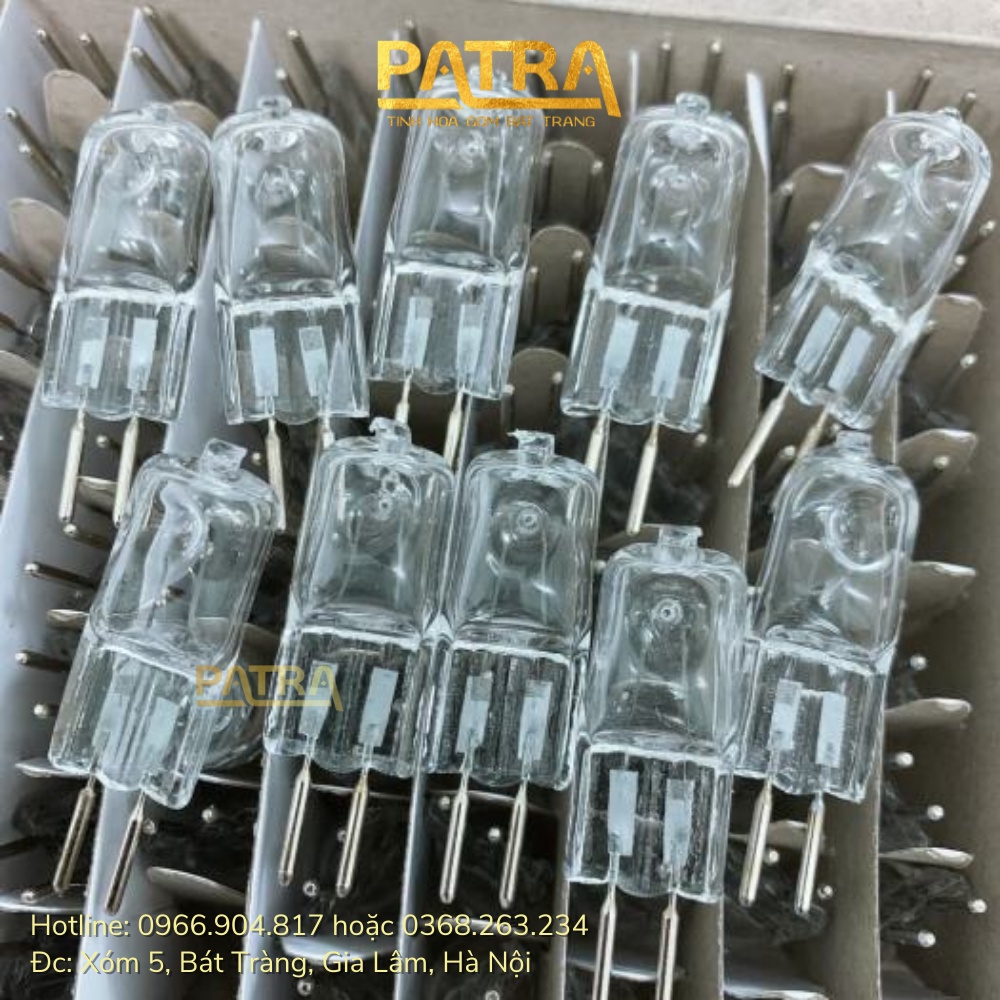Bóng đèn xông tinh dầu - Bóng Halogen 220V/50W, loại 1 dùng cho công nghiệp led
