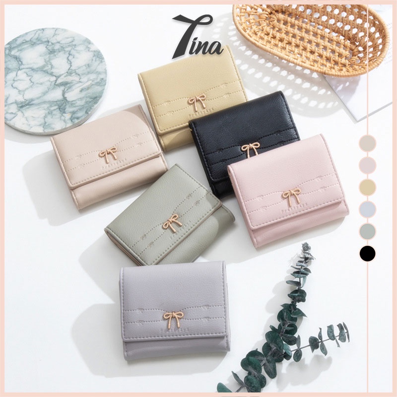 Ví nữ mini đẹp cầm tay Prettyzys cao cấp Tina Shop PTZ114