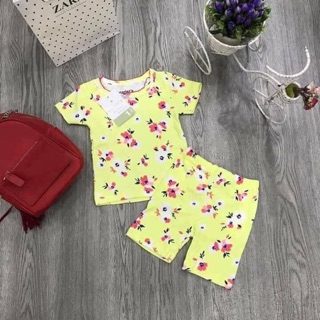Đồ bộ Carter Bozip  bé gái size 2