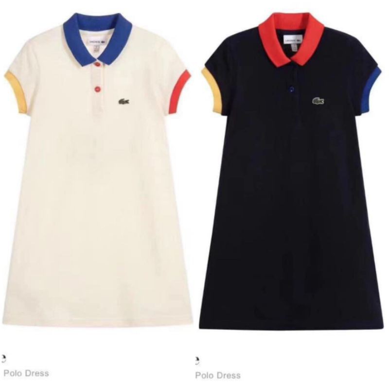 Váy polo Lacoste bé gái siêu đẹp (13-35kg)