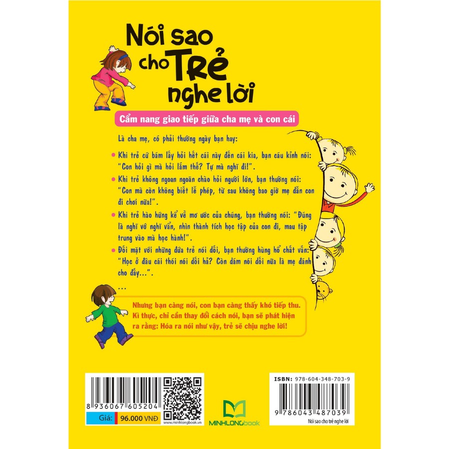 SÁCH - Nói Sao Cho Trẻ Nghe Lời ( Tái bản )