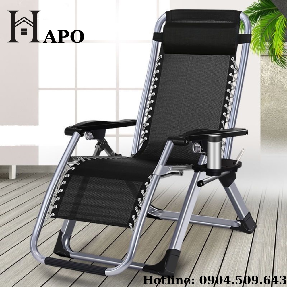 Ghế Thư Giãn Gấp Gọn Đa Năng Đọc Sách Nằm Ngủ Gia Đình, Ghế Xếp Có Thể Điều Chỉnh Tư Thế