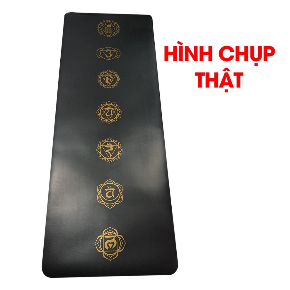 Thảm Tập Yoga NICEGOOD  Thảm PU Cao Su Non Cao Cấp  Chống Trượt 100% Bám Tốt Không Đau Gối Tập Gym GKK