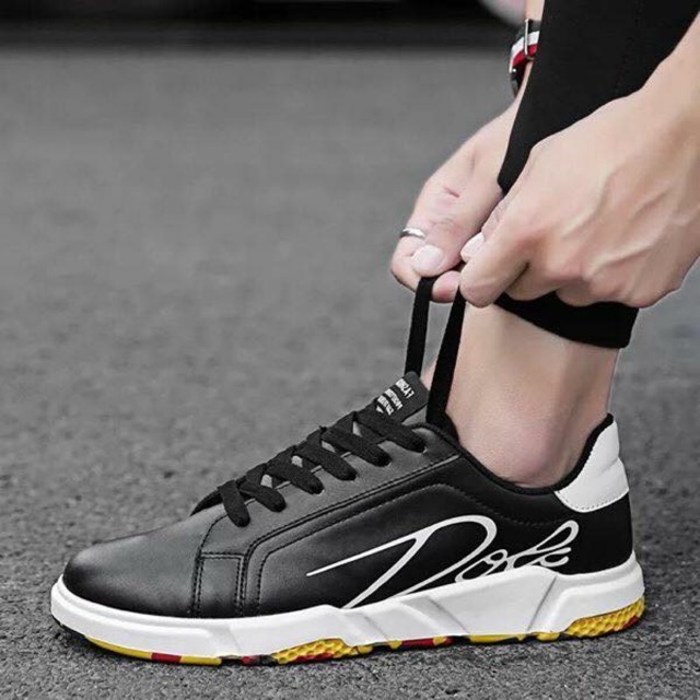 &lt;&lt;Có sẵn&gt;&gt; Sneaker thắt dây dành cho nam phong cách Hàn quốc