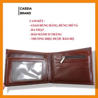 Ví nam da bò Pullup cao cấp CASSIA