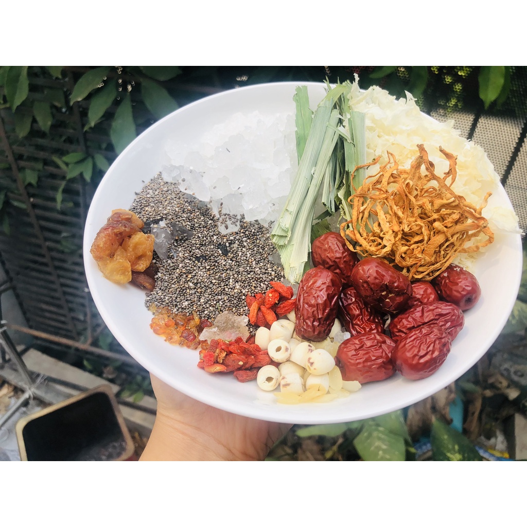 Set chè dưỡng nhan tiện lợi