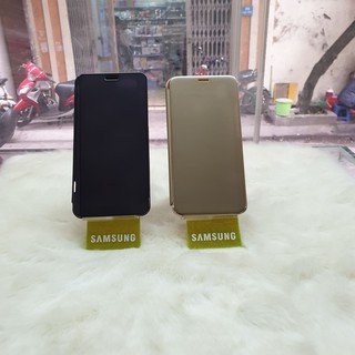 Bao Da Clear View Cover Standing Samsung S7 Edge