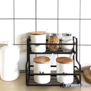 kệ để gia vị bậc thang sơn tĩnh điện TH