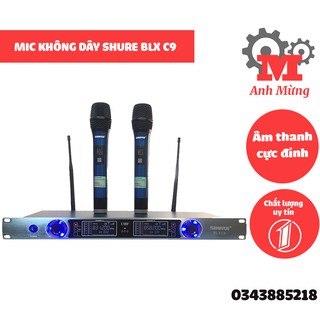 Mic không dây Shure BLX C9 – Mic hát karaoke không dây cực chất lượng