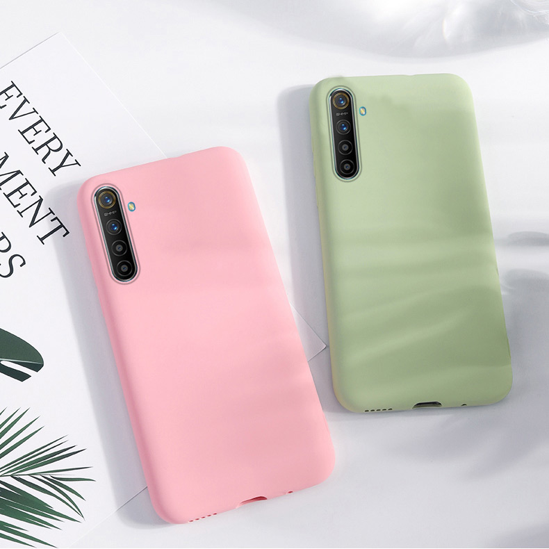 Ốp điện thoại chống bẩn màu sắc trẻ trung cho OPPO Realme 7 6 5 X2 Pro 6i 5 5i 7i 5s XT Q