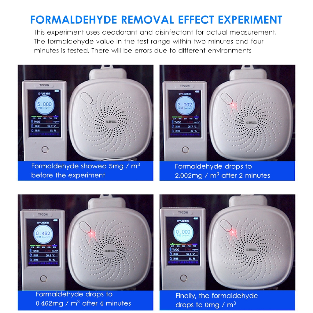 Máy lọc không khí ozone ion trong không khí khử mùi vệ sinh 100v-240v