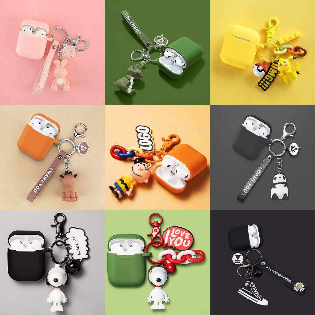 Bộ tai nghe bluetooth 5.0 thiết kế chủ đề hoạt hình nhiều phong cách dễ thương