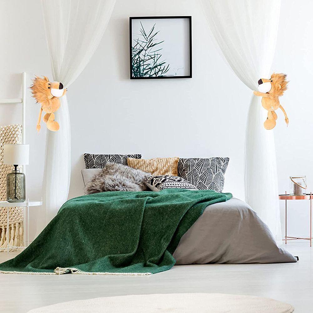 Bộ 2 Dây Buộc Rèm Cửa Hình Thú Hoạt Hình Dễ Thương