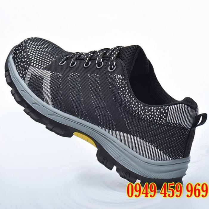 Giày Bảo Hộ Lao Động Nam Thể Thao - Chống Đinh Chống Cắt - Chống Tĩnh Điện - Tặng Kèm Tất Chân 2022 | BigBuy360 - bigbuy360.vn