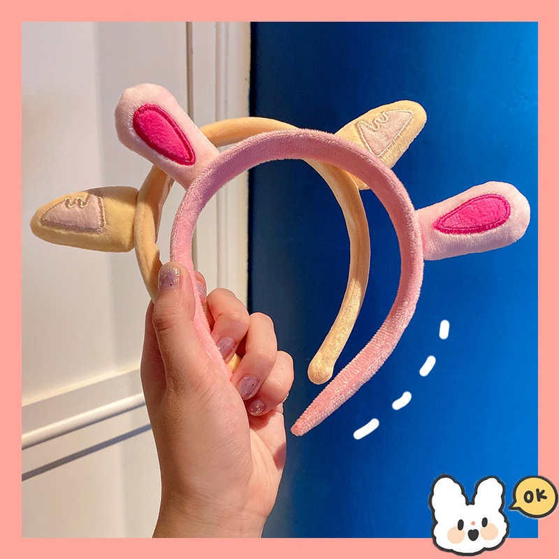 Cài tóc hình tai động vật dễ thương vui nhộn thời trang mùa hè cho nữ
