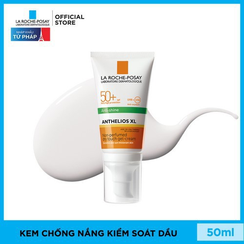 [HÀNG CÔNG TY] Kem Chống Nắng La Roche Posay Anthelios Dành Cho Da Dầu, Da Hỗn Hợp Bảo Vệ Da Trước Tia UVA UVB SPF 50+