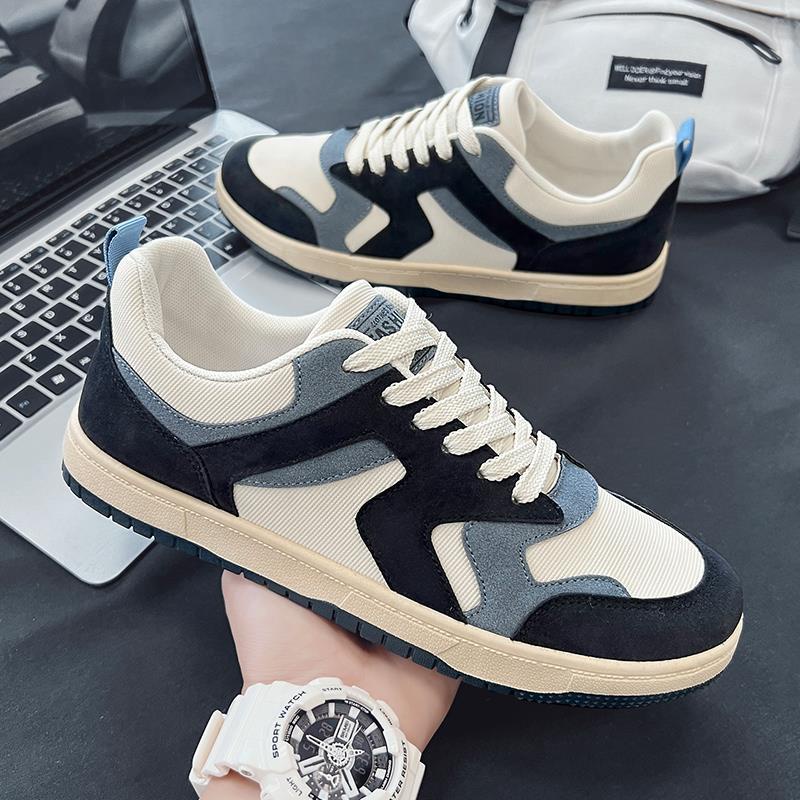 Giày Thể Thao Nam GEMI - Giày Sneaker Màu Xanh - Màu Đen, Phong cách trẻ trung, Dễ Phối Đồ - G5553