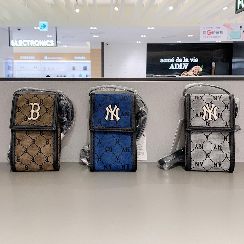 Túi MLB Mini Đeo Chéo 3 Màu Logo Thêu Họa Tiết Mono Siêu Đẹp