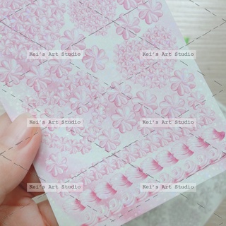 [STICKER TOPLOADER KEI] Mẫu bánh kem dễ thương