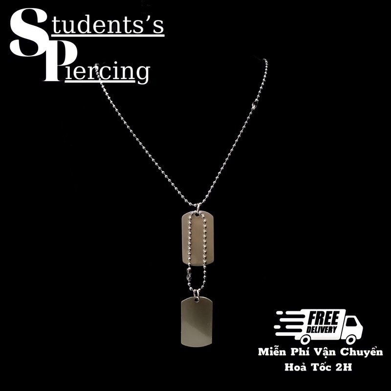 [NOW SHIP] Bộ Vòng Cổ thẻ Bài Cá Tính