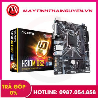 ✅[CHÍNH HÃNG]Bo mạch chủ Mainboard Main Gigabyte H310M DS2 Giga H310 Chính hãng Viễn Sơn Phân phối