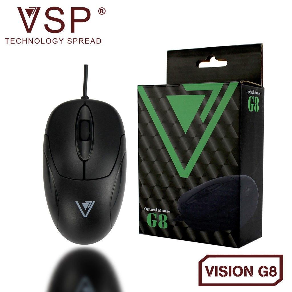 Bộ Bàn Phím tặng Chuột Vision G8 cho văn phòng - Chính hãng VSP bảo hành 24 tháng- - STN
