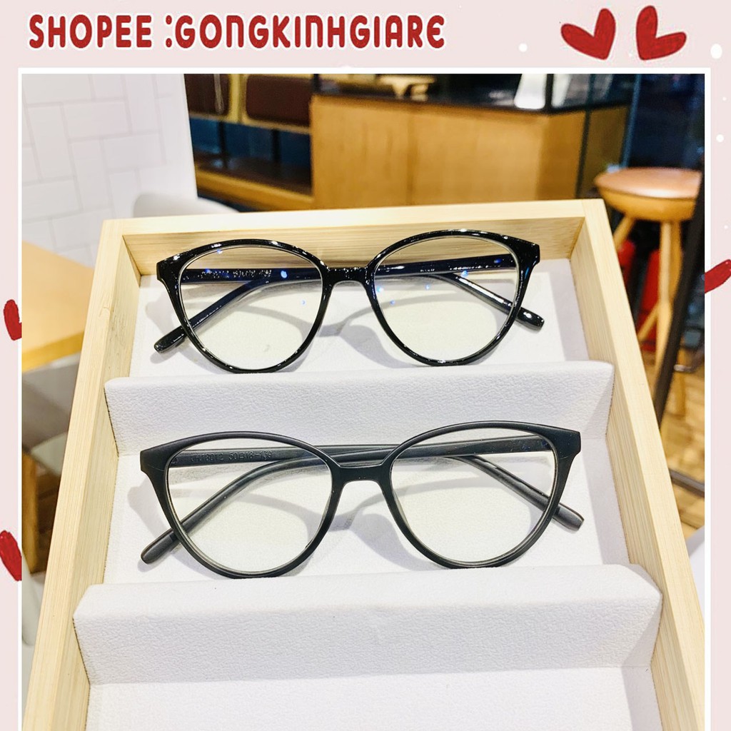 Gọng kính nhựa mắt mèo Emilie eyewear phụ kiện thời trang 001