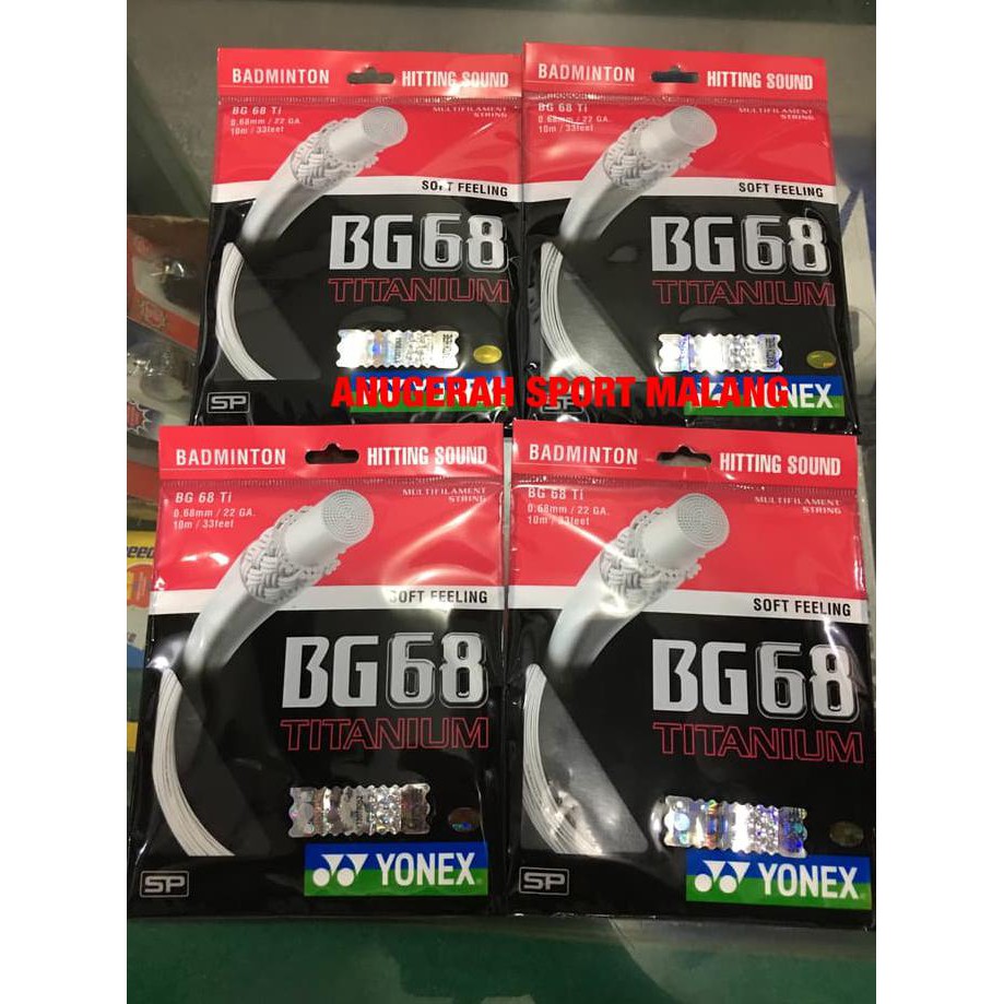 Vợt Cầu Lông Yonex Bg 68 / 68 Ti Sp Chính Hãng Chất Lượng Cao