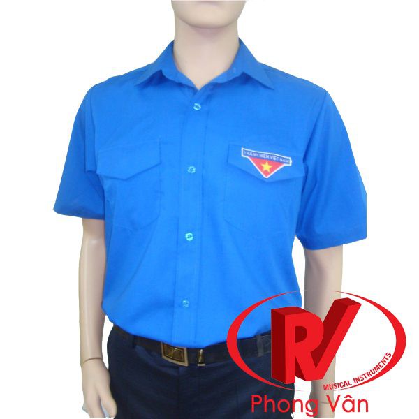 Áo Đoàn Sơmi Tay Ngắn