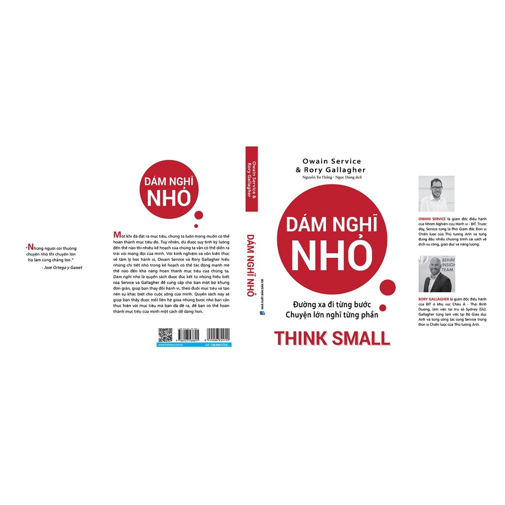 Sách - Dám Nghĩ Nhỏ (Rory Gallagher , Owain Service)