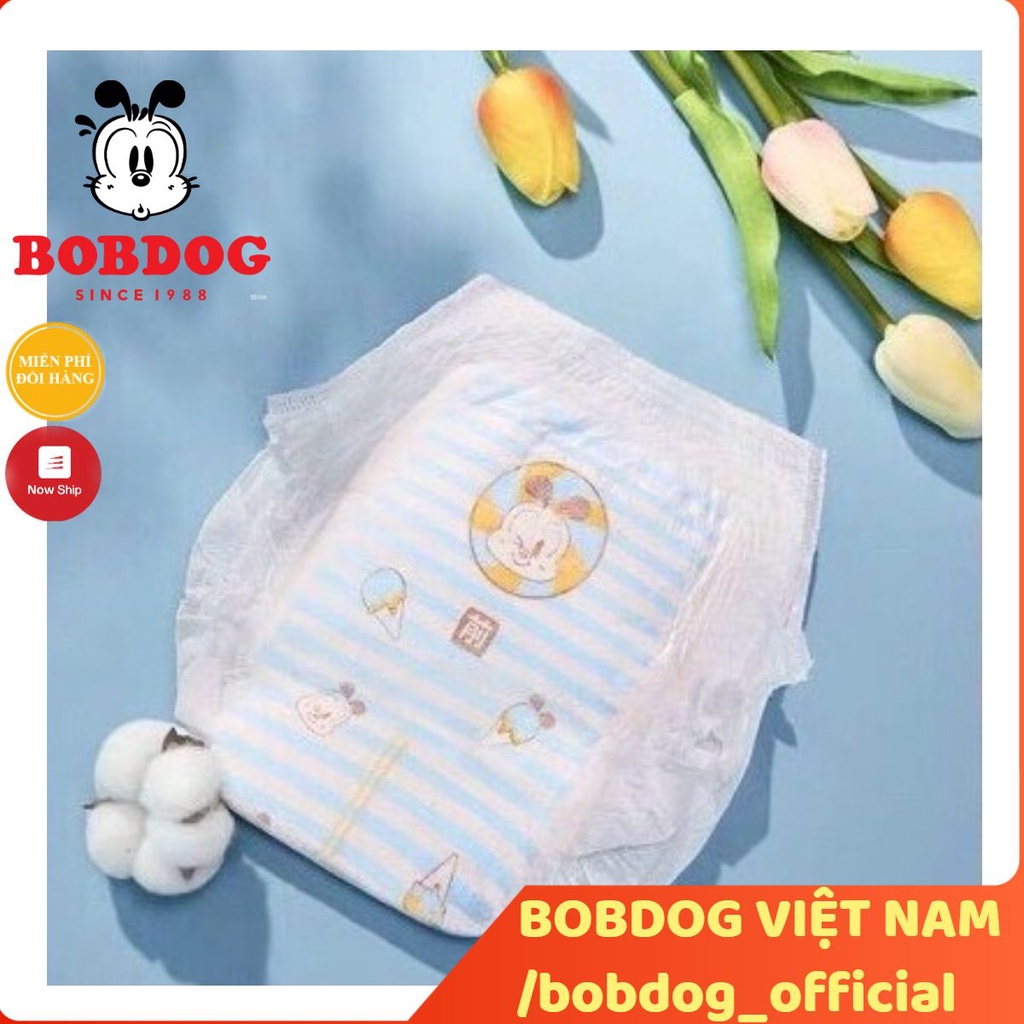 Gói nhỏ bỉm Bobdog Đậu dán/quần đủ size S34/M30/M24/L26-L22/XL20/XXL18