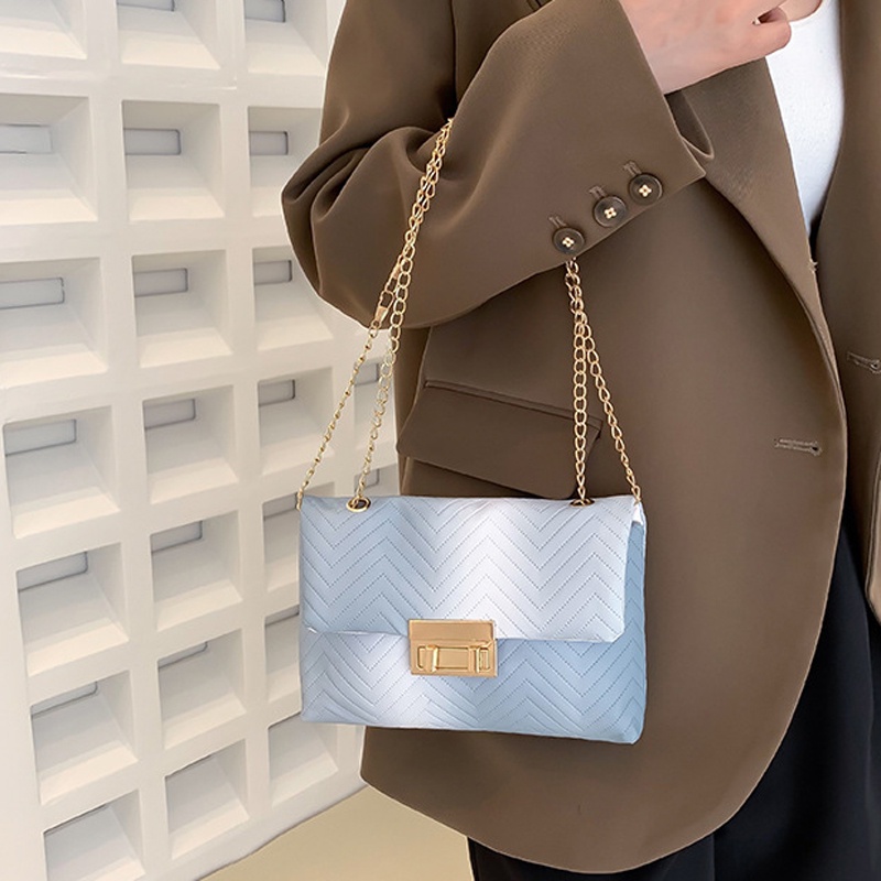 Ielgy Túi Đeo Vai Màu gradient Tươi Tắn Và Ngọt Ngào Cho Nữ