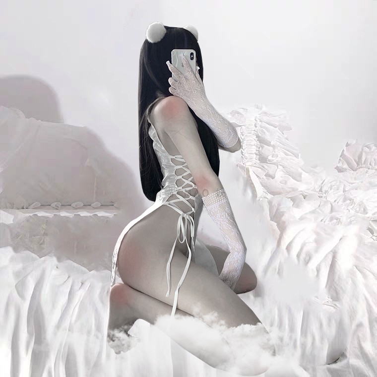 Cosplay sườn xám trung hoa ,Đồ ngủ costume dây đan sexy C234 | BigBuy360 - bigbuy360.vn