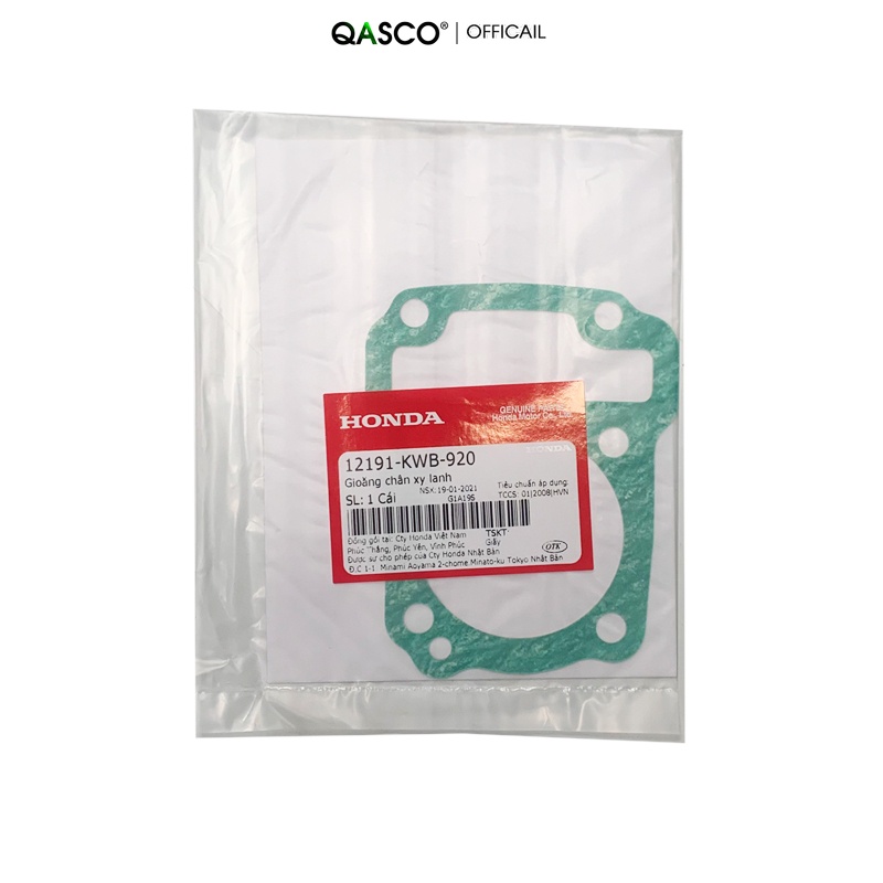Gioăng chân xy lanh HONDA Wave 110 / S / Rsx / RS  QA(12191KWB920) _( 602|601)