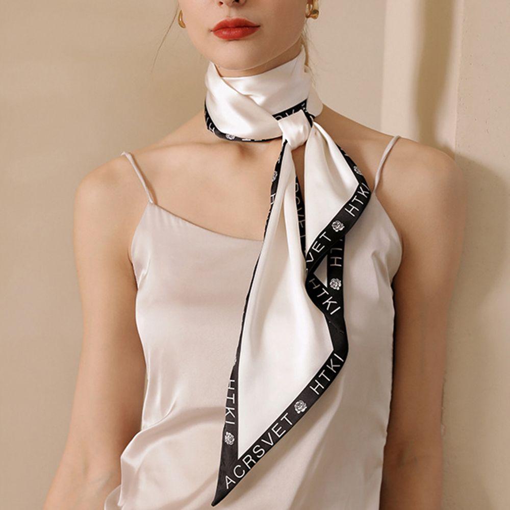 Khăn Choàng Cổ Hai Mặt Màu Sắc Thanh Lịch