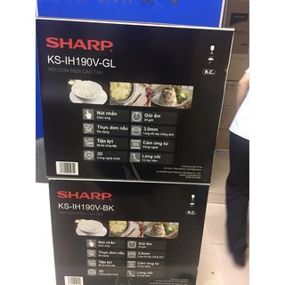 Nồi cơm điện cao tần Sharp 1.8L KS-IH191V-GL/BK/RD mới 100%