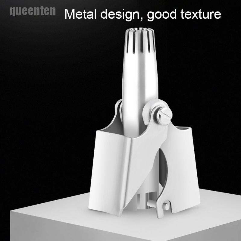 Dụng Cụ Tỉa Lông Mũi Bằng Thép Không Gỉ Tiện Dụng Dành Cho Nam