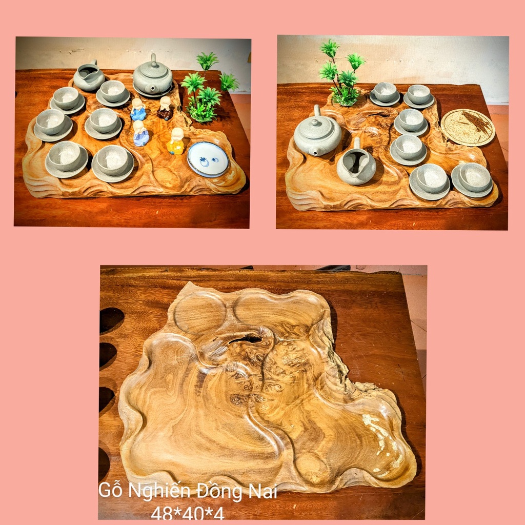 Decor Khay Bàn Trà Gỗ Nu Nghiến Đồng Nai